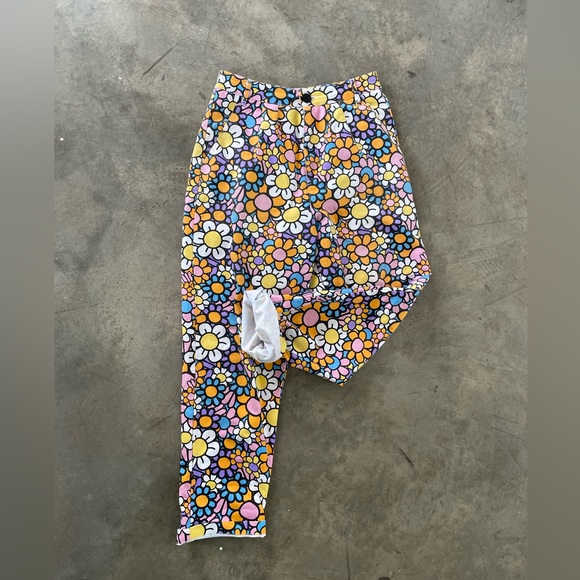 Lazy Oaf Pants - Lazy Oaf Unisex Flower Pants